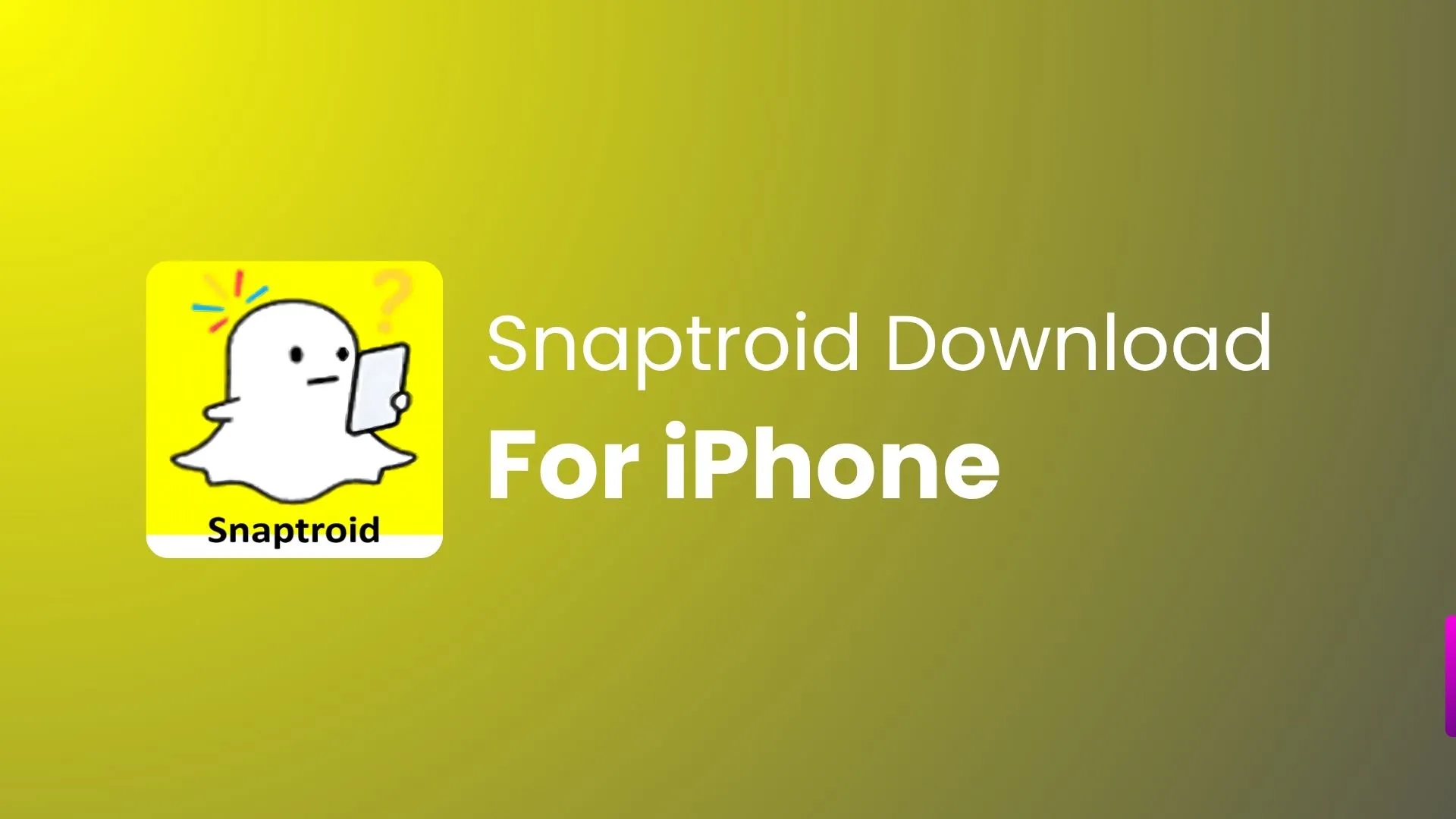 Snaptroid Apple Download For iPhone & iPad (2025) | Free & Safe